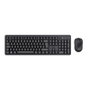 Trust TKM-360 Pack Teclado y Ratón Inalámbrico Silencioso Negro QWERTY Español